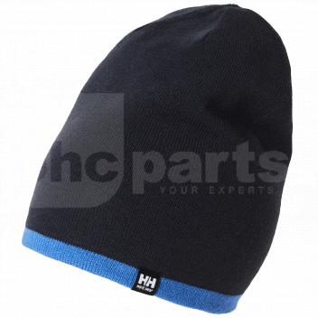 HH0139 Helly Hansen Classic Reversible Beanie, Navy/Light Blue, One Size  