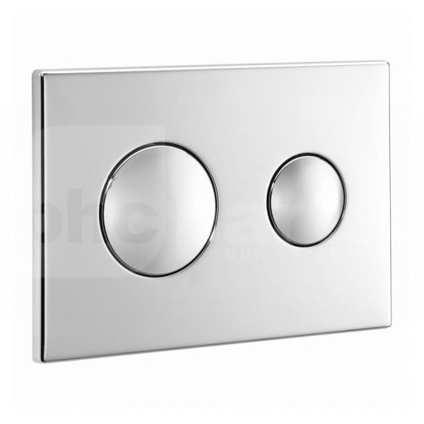 Contemporary Flush Plate (Chrome, Unbranded), Ideal Standard Conceala2 - BSA9204