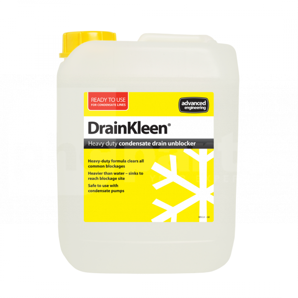 RESTRICTED SALES - DrainKleen Condensate Drain Unblocker, 5L Conc. - FC8605